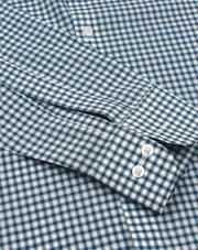 Dark Green Boxes Check Shirt