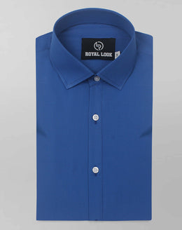 Dark Blue Plain Shirt