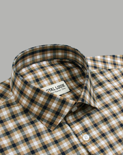 Brown check Shirt