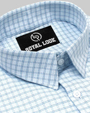 Blue Boxes Check Shirt