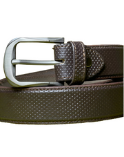 mid brown doted  Leather belt