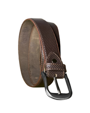 mid brown doted  Leather belt
