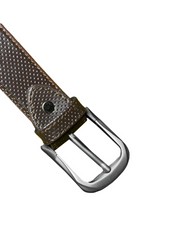 mid brown doted  Leather belt