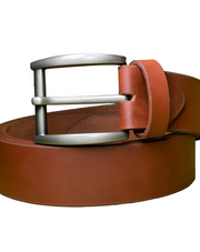 dark brown Leather belt