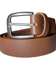 dark brown Leather belt