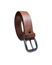 dark brown Leather belt