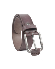 light brown  plain Leather belt