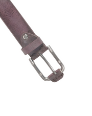 light brown  plain Leather belt