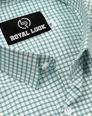 Green Boxes Check Shirt