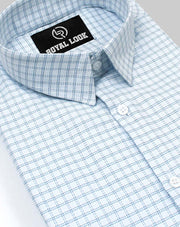 Blue Boxes Check Shirt