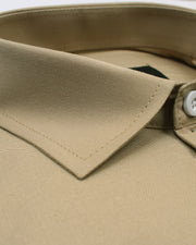 Light Cammel Plain Shirt