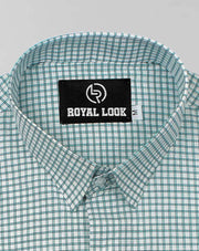 Green Boxes Check Shirt