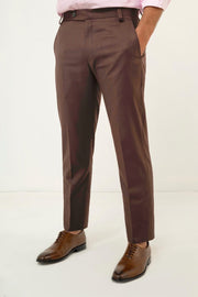 Light Chocolate Brown Dress Pant