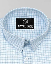 Blue Boxes Check Shirt