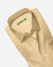 Cammel Plain Shirt