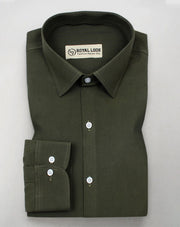 Dark Green Plain Shirt