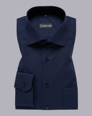 Royal Blue Plain Shirt