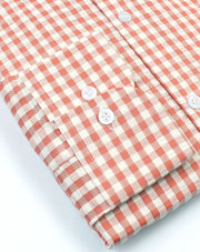Red & White Check Shirt