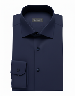 Royal Blue Plain Shirt