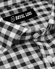 Black & White Check Shirt